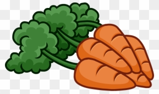 History Of Carrots Are Growing Trials In Bib Front - Carrot Bunch Clip Art - Png Download