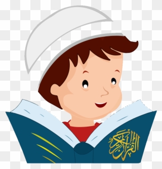 Arab Clipart Reading Quran - Al Quran Clipart Png Transparent Png