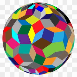 Download Clip Freeuse Download File Cartography Of - Colorful Sphere - Png Download