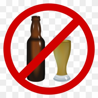 Non-alcoholic Drink Beer Drinking - Clip Art No Alcohol - Png Download