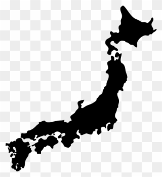 Japan Map - Japan Map Outline Clipart