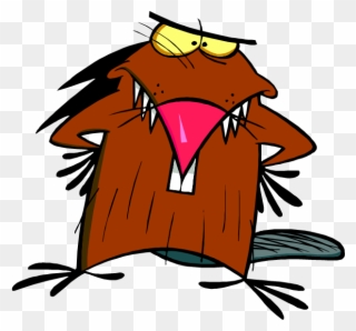 Clip Art Royalty Free Download Daggett Beaver Pinterest - Dag Angry Beavers - Png Download