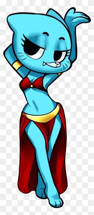 Nicole Belly Dancer By To Nio-d6n4i8z - Amazing World Of Gumball Nicole Sexy Clipart