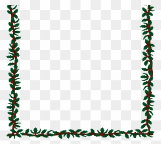Christmas Candlelight Clipart Border Clipground - Border Design For Microsoft Word - Png Download