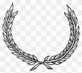 Png Library Branch Bay Wreath Clip Art Transprent Png - Laurel Wreath Drawing Png Transparent Png