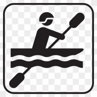 Kayak - Canoeing Symbol Clipart