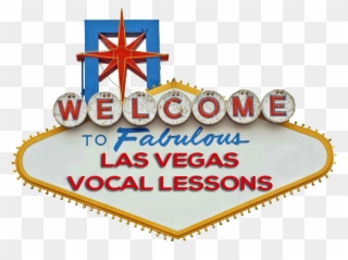 Las Vegas Vocal Lessions - Welcome To Las Vegas Sign Clipart
