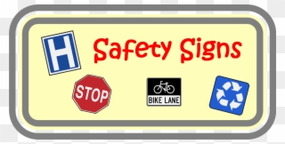 Safety Signs - Stop Sign Clipart