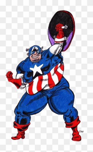 1 Vector 1st Place Trophy - Draw Captain America Easy Clipart