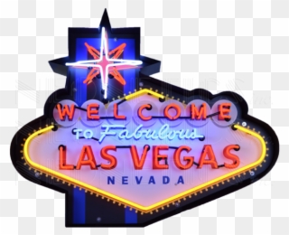 Welcome To Fabulous Las Vegas Neon Sign In Shaped Steel - Welcome To Las Vegas Sign Clipart