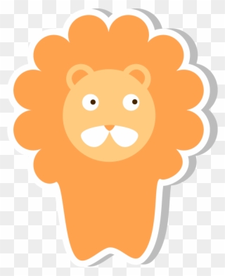 The Lion And The Mouse - Clip Art - Png Download