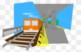 Rail Transport Commuter Locomotive Free All Photo - Train Station Clipart
