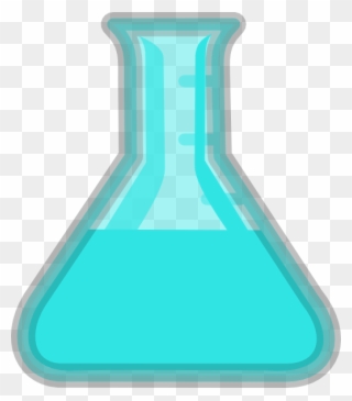 How To Set Use Light Blue Flask Lab Svg Vector Clipart