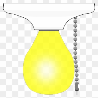 Bulb Light Fixture Clip Art - Incandescent Light Bulb - Png Download