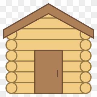 Log Cabin Icon - Cabin Vector Png Clipart