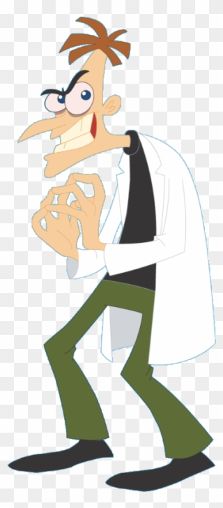 Dr - Doofenshmirtz - Phineas E Ferb Doutor Clipart
