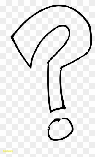 Unparalleled Question Mark Coloring Page Fresh Clip - Transparent White Question Marks - Png Download
