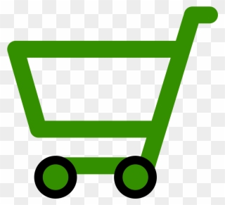 File Shopping Cart Icon - Shopping Cart Icon Green Clipart