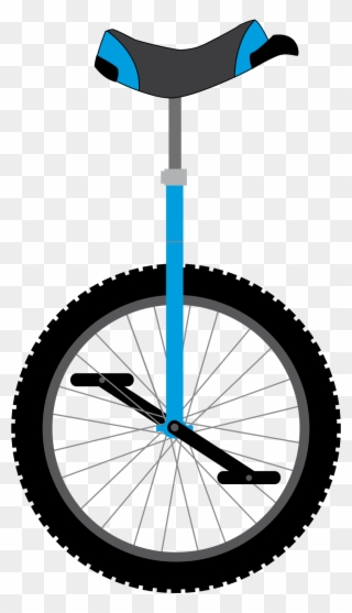 Clipart - Unicycle Clipart Png Transparent Png