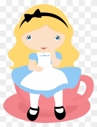 Alice In Wonderland Clipart, Alice In Wonderland Doll, - Alicia En El Pais De Las Maravillas Bebe - Png Download