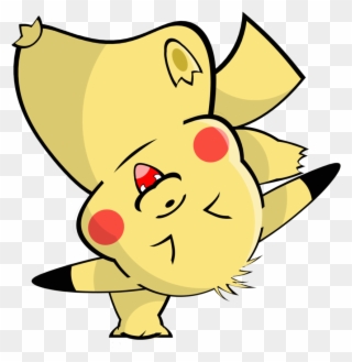 Breakdancing Lessonspeople - Dancing Pika Clipart