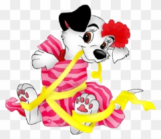 Daisy Duck Disney Clip Art Image - Dalmatian Dog - Png Download