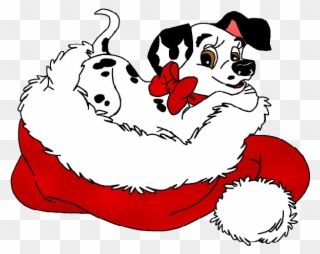 Christmas Themed Images Of Puppies From Disney's Animated - Disney Christmas Characters Clipart - Png Download