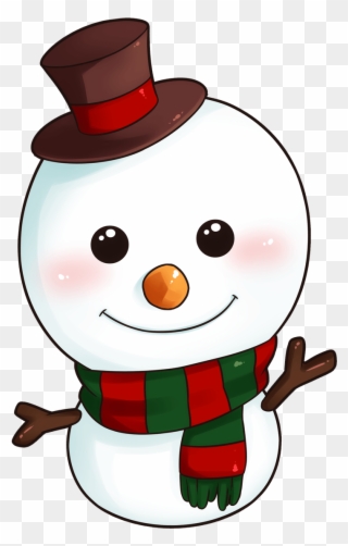 Baby Snowman Clipart Cute - Snow Man Clip Art - Png Download