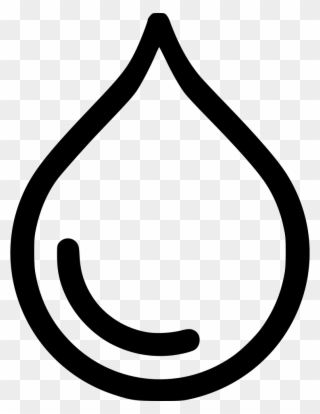Clipart Water Liquid Water - Icon Water Drop Png Transparent Png