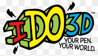 What If You Could Design Something On Flat Paper And - Ido3d Logo Clipart