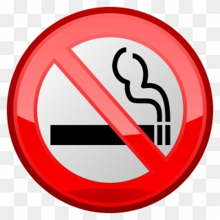 No Smoking Nuvola - No Smoking Clipart