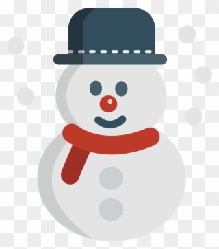 Free To Use & Public Domain Christmas Clip Art - Cute Snowman Round Ornament - Png Download