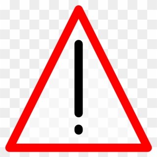 Warning Sign Clipart - Png Download