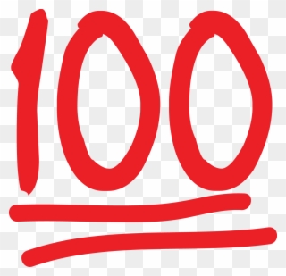 Image Black And White Library Emoji Symbol At - Whatsapp 100 Emoji Transparent Clipart