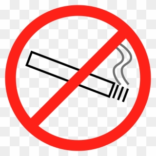 Smoking Ban Tobacco Smoking Sign Computer Icons - No Smoking Sign Clip Art - Png Download