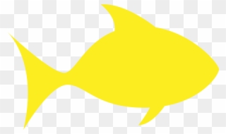 Clipart - Yellow Fish Clip Art - Png Download