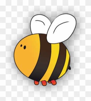Buzz De Bij - Honeybee Clipart