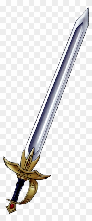 Official Artwork Of The Meisterschwert From The Tcg - Fire Emblem Sieglinde Sword Clipart