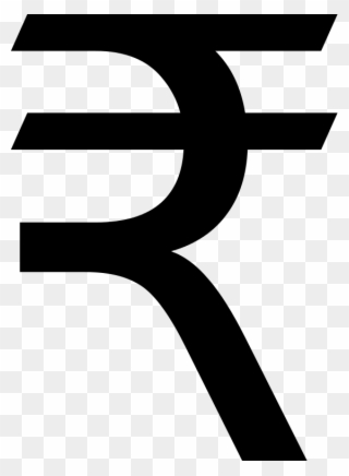 Indian Rs Symbol Images - Indian Rupee Symbol Png Clipart