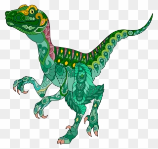 Velociraptor - Animal Figure Clipart