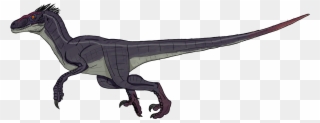 Jurassic Park 3 Male Velociraptor Clipart