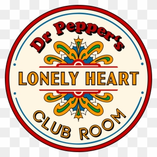 Dr Pepper's Lonely Heart Club Room - Beatles Sgt Pepper's Lonely Hearts Club Band Logo Clipart