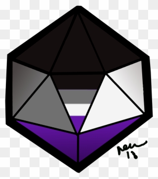 Ren Basel [they/them] ⚧ Aual Pride D20 Merch - Redbubble Clipart