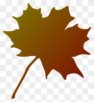 How To Set Use Green Red Gradient Maple Leaf Svg Vector Clipart