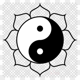 Download Yin Yang Lotus Clipart Buddhism Yin And Yang - Tai Chi And Meditation Centre Logo - Png Download