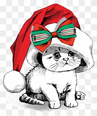 Christmas Printed Transfers 2017 Sew Down South Jpg - Kitten Clipart