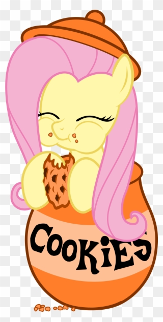 Clipart Library Stock Artist Filpapersoul Cookie Pony - My Little Pony Eating Cookies - Png Download