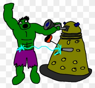 Hulk Vs Dalek Clipart