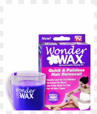Wonder Wax Hair Removing Large - Seen On Tv Wonder Wax, Purple Clipart