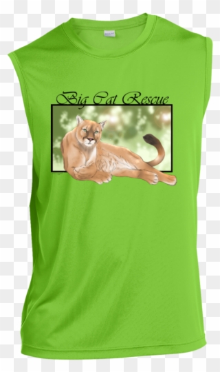 Bcr Mickey Cougar Color Sport Tek Sleeveless Performance Clipart